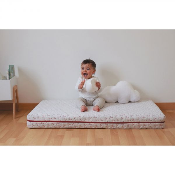 Matelas bébé 70x140 cm évolutif déhoussable