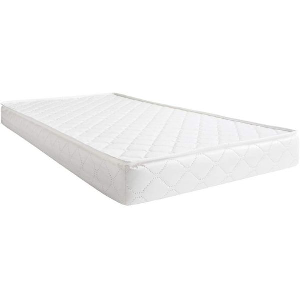 Pack Matelas bébé climatisé + alèse blanc + drap housse Blanc - 70 x 140 cm