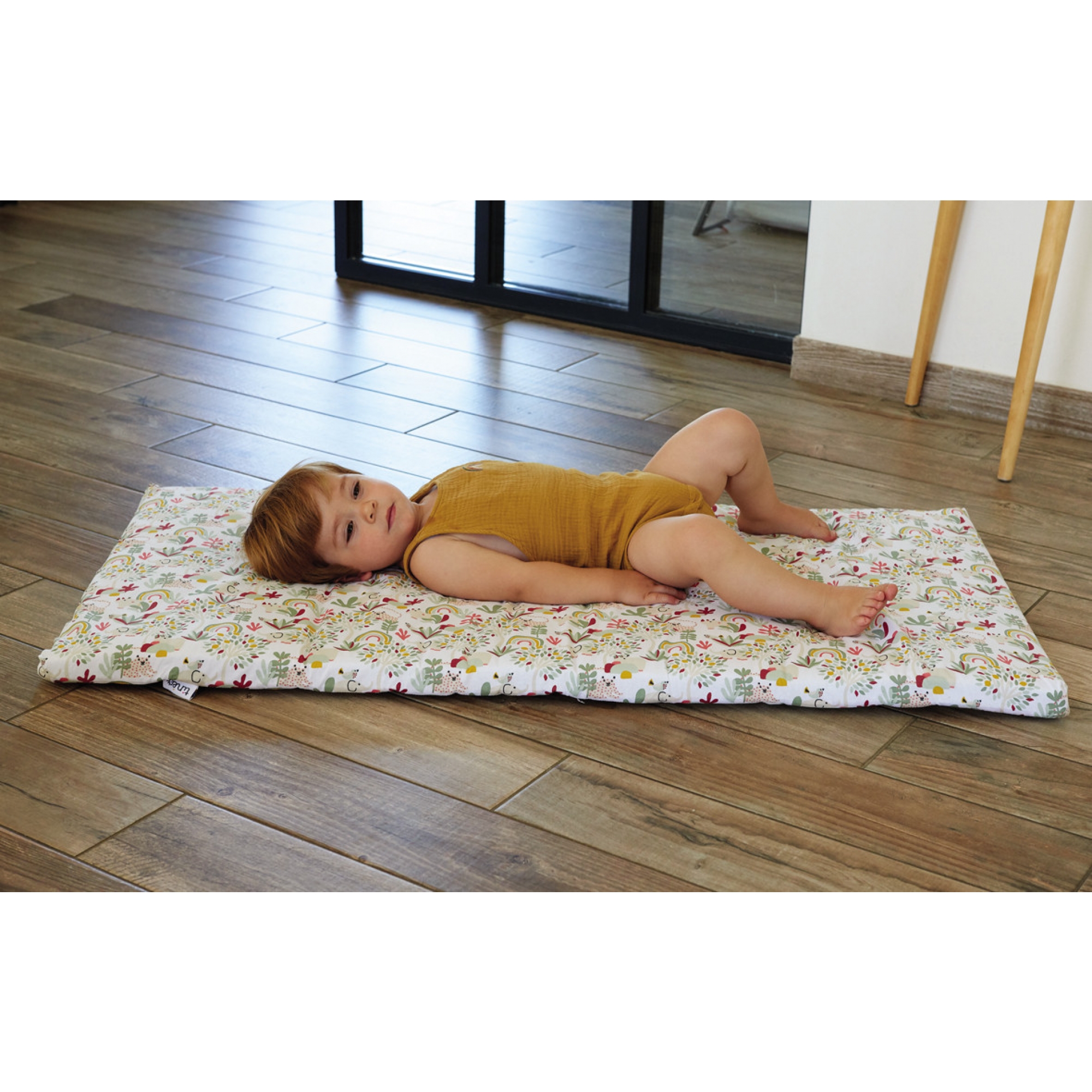 Tineo Matelas Nomade 60x1 Cm Jungle Made In Bebe