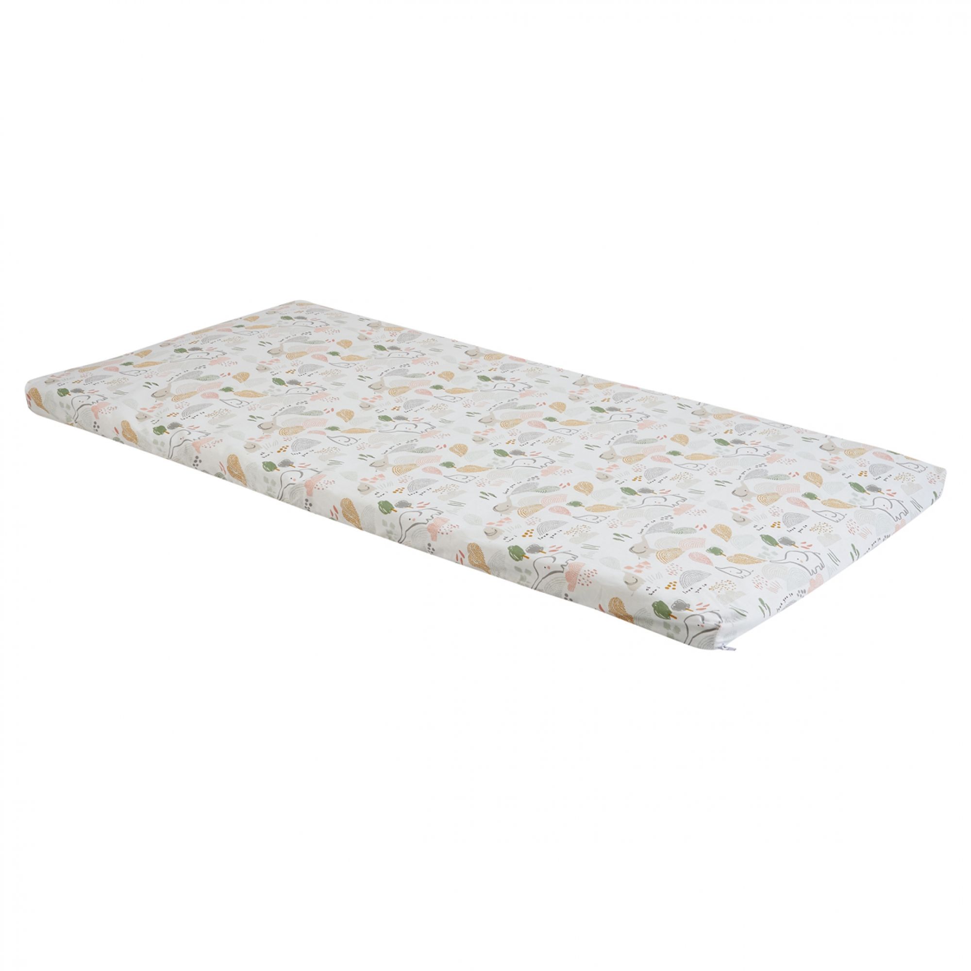 Matelas nomade pliant pour adulte ou enfant 80x190x5cm Aloe Vera