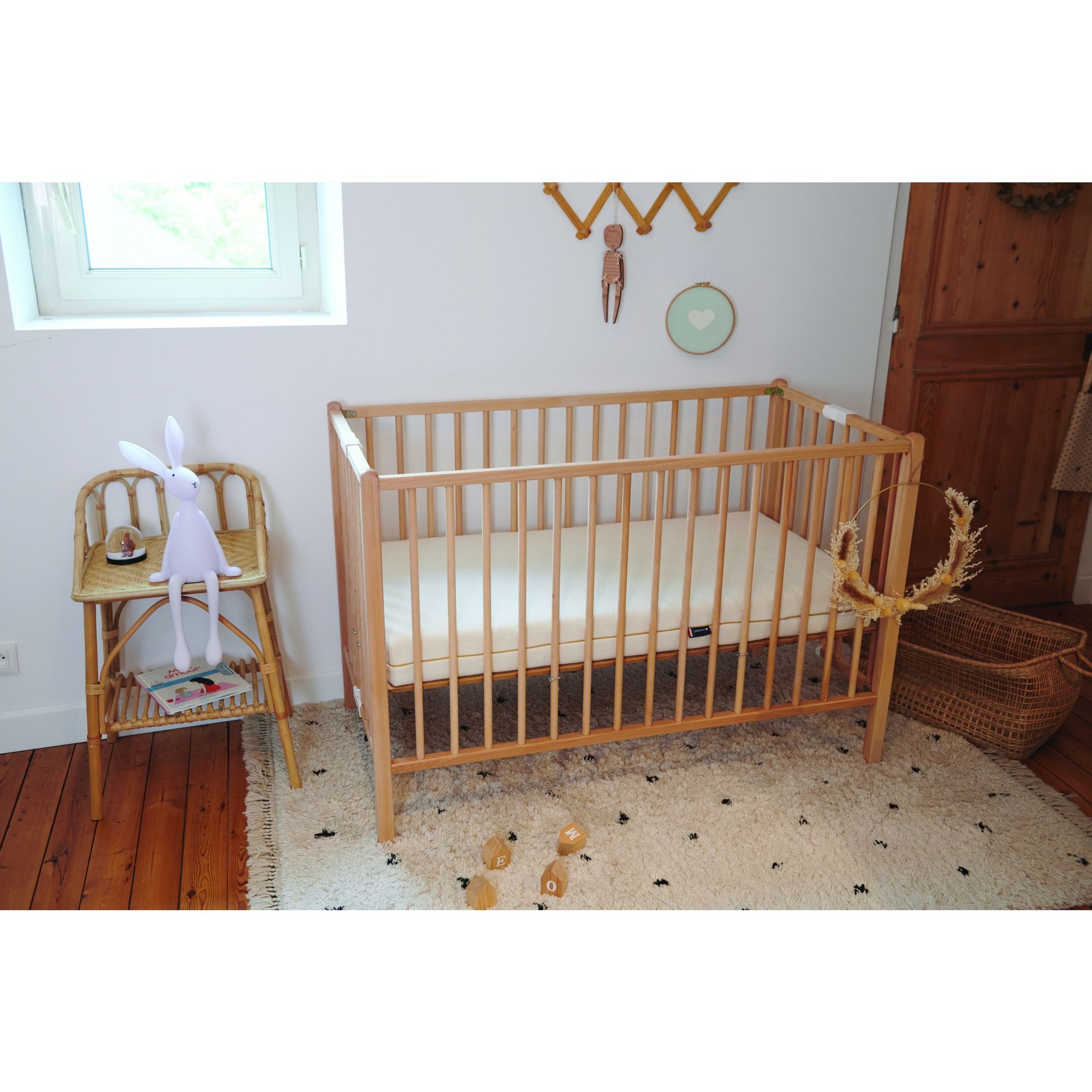 Couette Bébé 60x120 + Oreiller Offert - Coton Anti-allergique