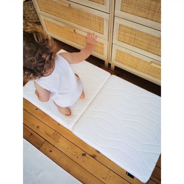 Matelas bébé Zen pliant 60 x 120 cm déhoussable