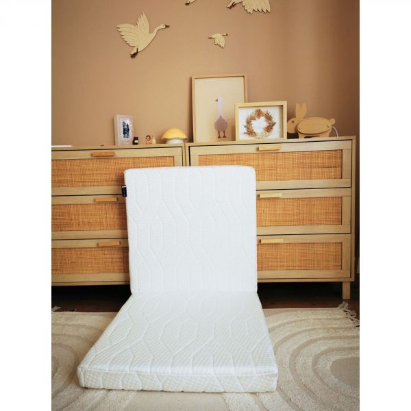 Matelas bébé Zen pliant 60 x 120 cm déhoussable