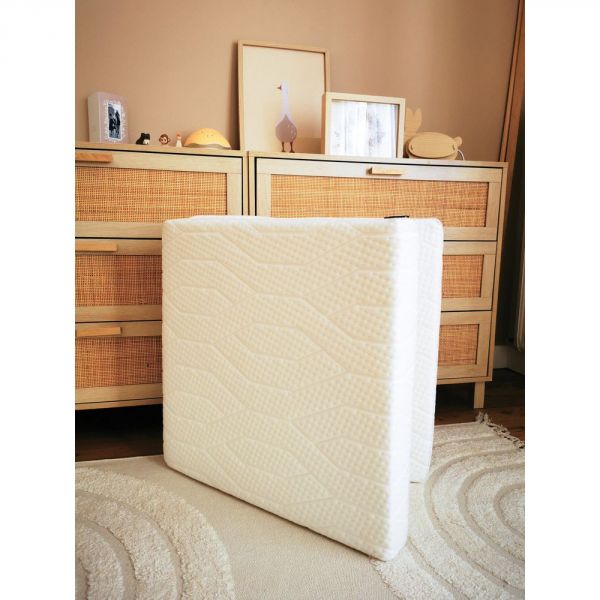 Matelas bébé Zen pliant 60 x 120 cm déhoussable