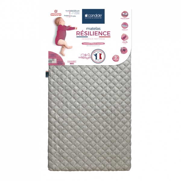 Matelas Resilience 60x120x11 cm