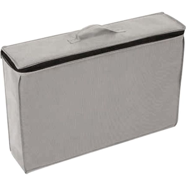 Matelas supplémentaire microfibre gris