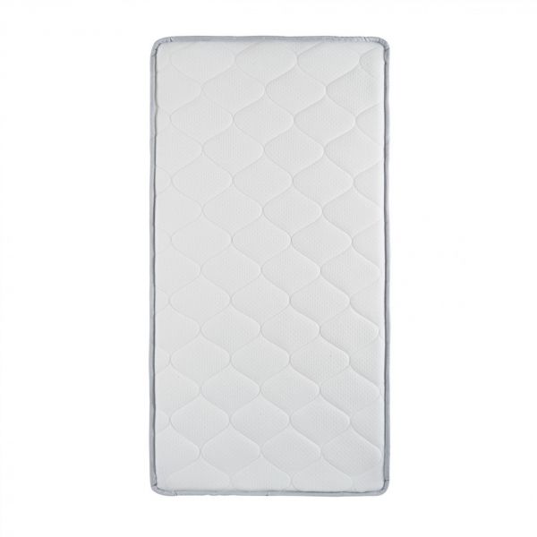 Pack matelas climatisé + alèse blanc + drap housse blanc - 70 x 140 cm