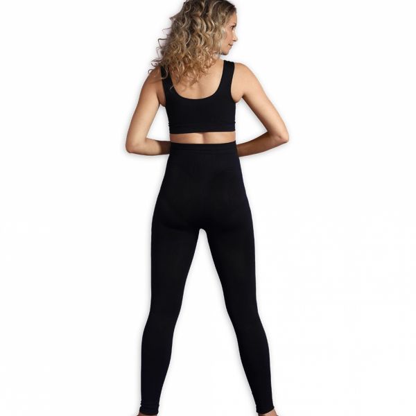 Legging grossesse sans couture noir taille L