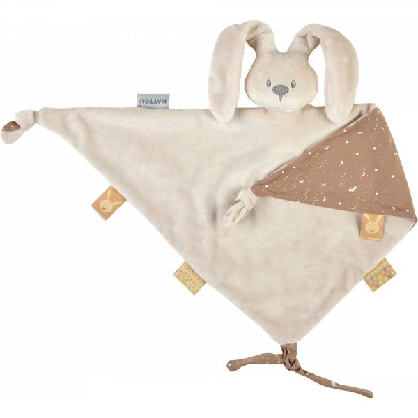Maxi doudou Lapidou phosphorescente Glow avec motif imprimé sable