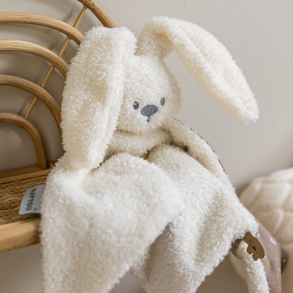 Maxi doudou Lapidou Teddy phosphorescent Glow avec motif imprimé vanille