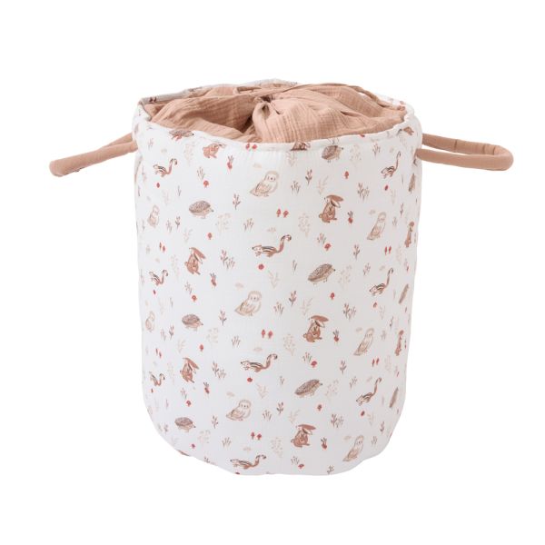 Grand panier de rangement à anses - Cosy Forest