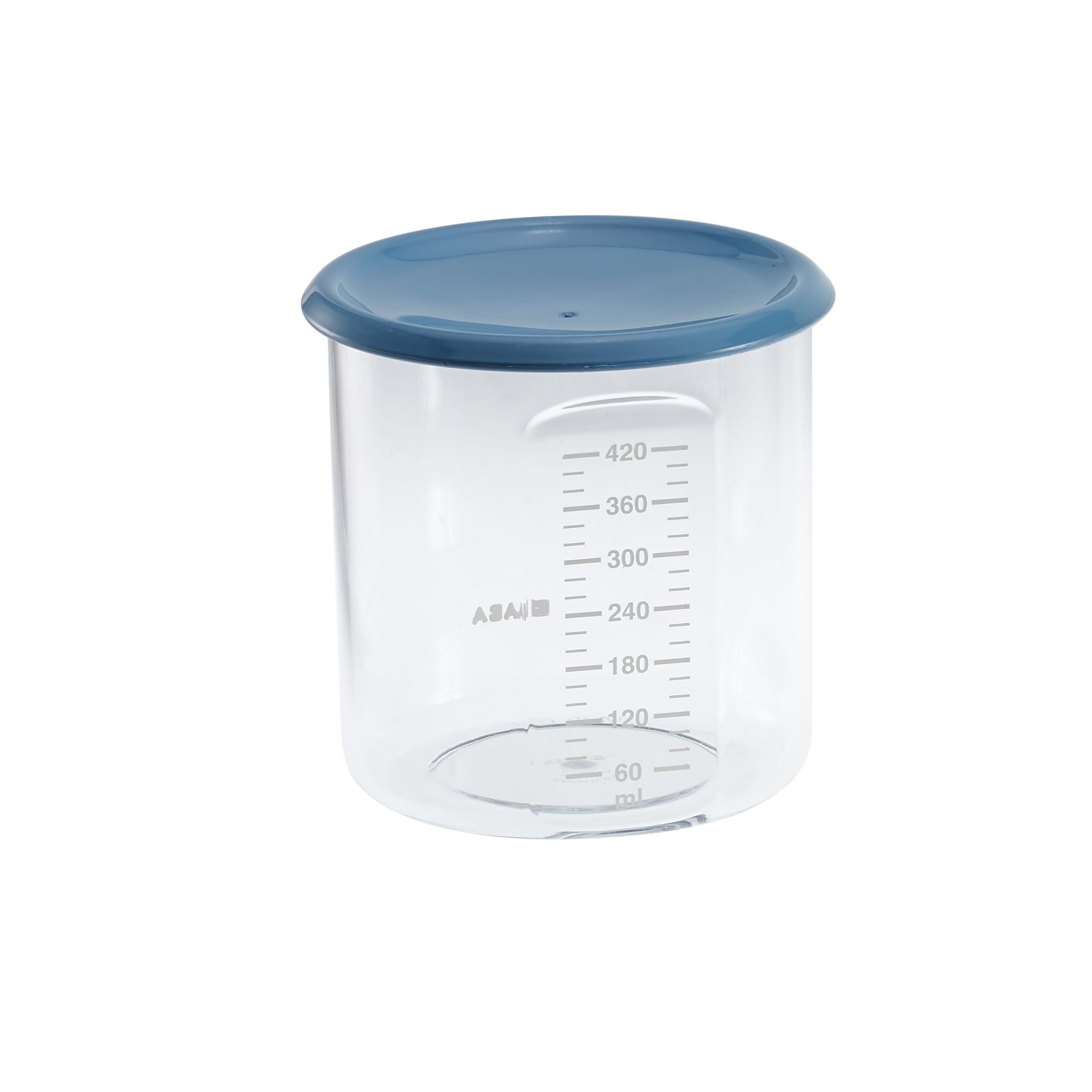 Beaba Pot De Conservation Maxi Portion 4 Ml Bleu Made In Bebe