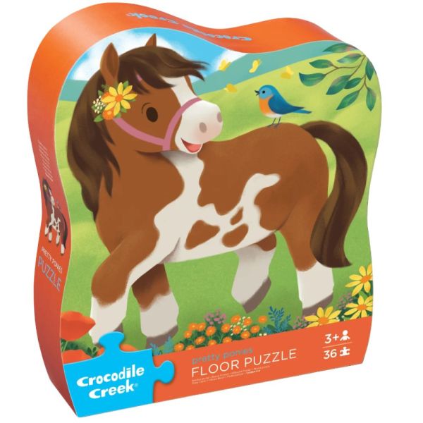 Maxi puzzle 36 pièces Jolies poney