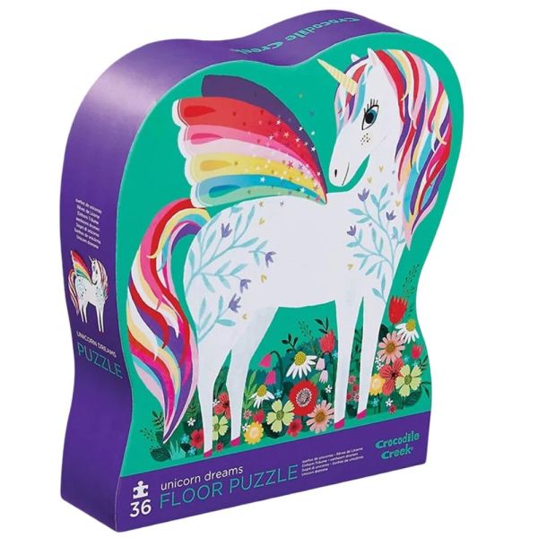 Maxi puzzle 36 pièces Le jardin des licornes