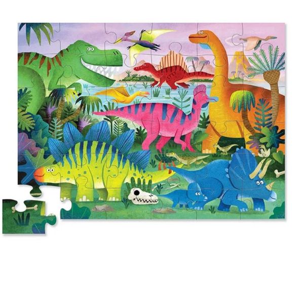 Maxi puzzle 36 pièces Le monde des dinosaures