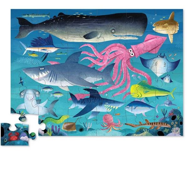 Maxi puzzle 36 pièces Le récif des requins