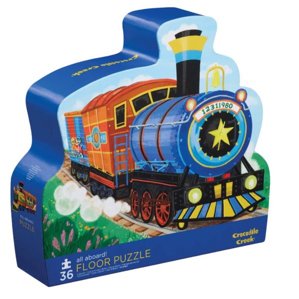 Maxi puzzle 36 pièces Les trains