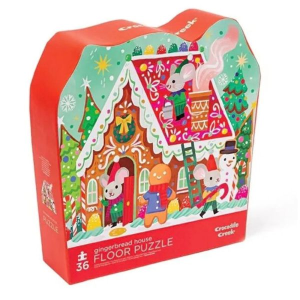 Maxi puzzle 36 pièces La maison pain d'épices