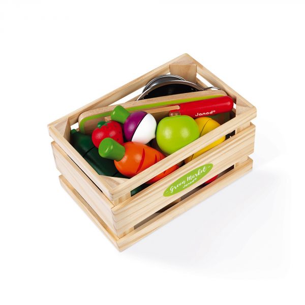 Set XXL de fruits & légumes à découper