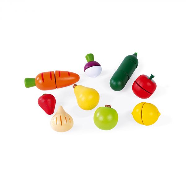 Set XXL de fruits & légumes à découper