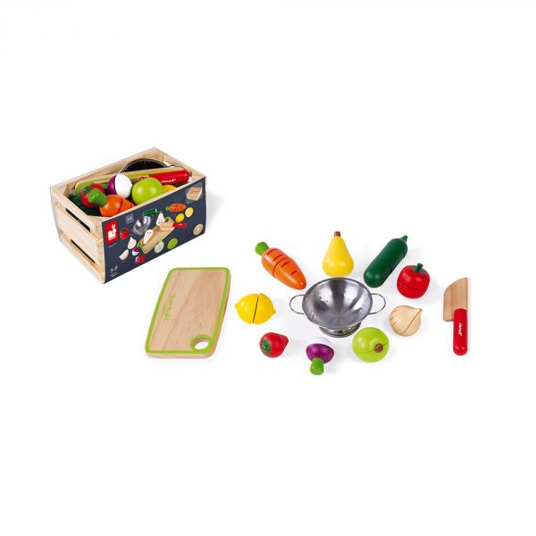 Set XXL de fruits & légumes à découper