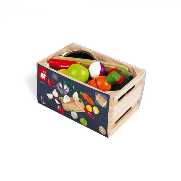 Set XXL de fruits & légumes à découper