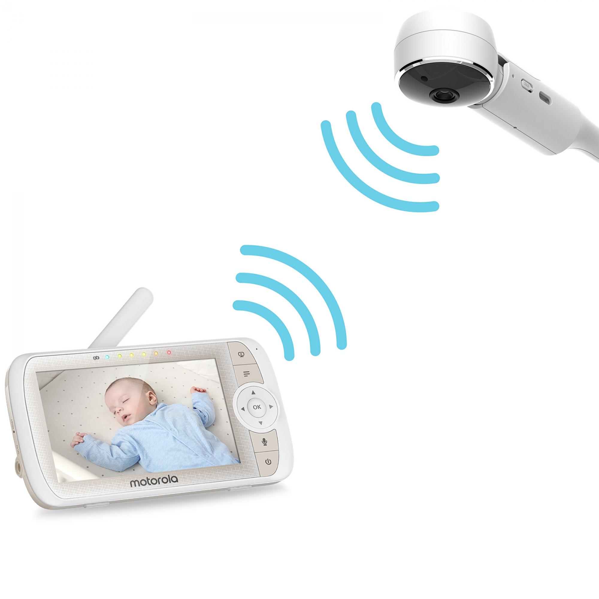 Motorola Babyphone Video Mbp 950 Made In Bebe