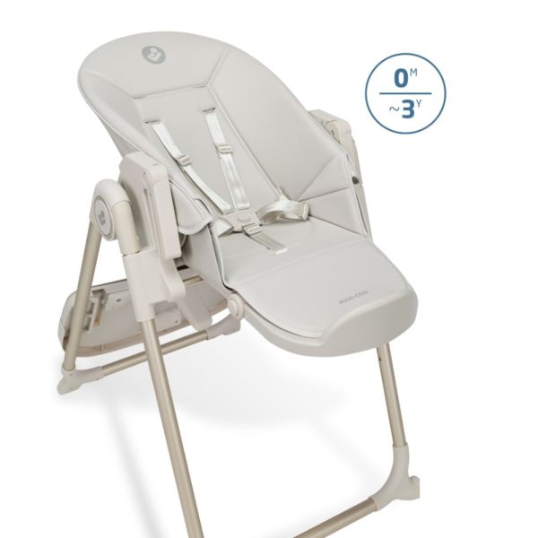 Chaise haute Ava 2 - Beige
