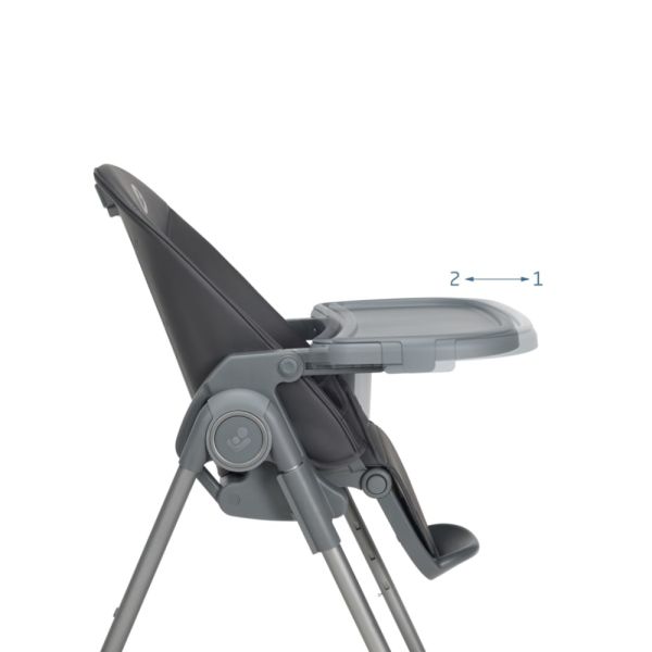 Chaise haute Ava 2 - Graphite