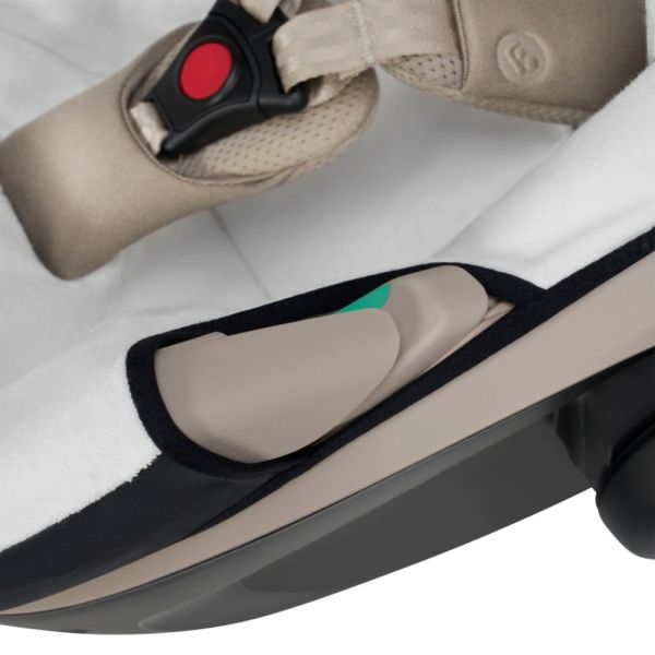 Housse éponge pour siège auto Pebble Slide - Blanc