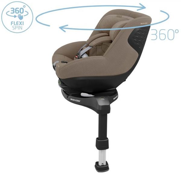 Siège auto Pearl 360 Pro Authentic Truffle