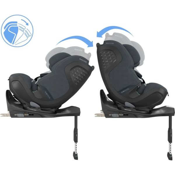 Siège auto Pearl XL Slide Pro Authentic Graphite