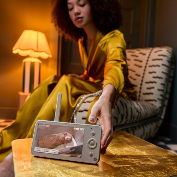 Babyphone vidéo See² Pro - Élégance beige