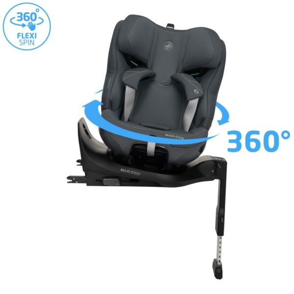 Siège auto évolutif Emerald 360 Plus i-Size Authentic Graphite