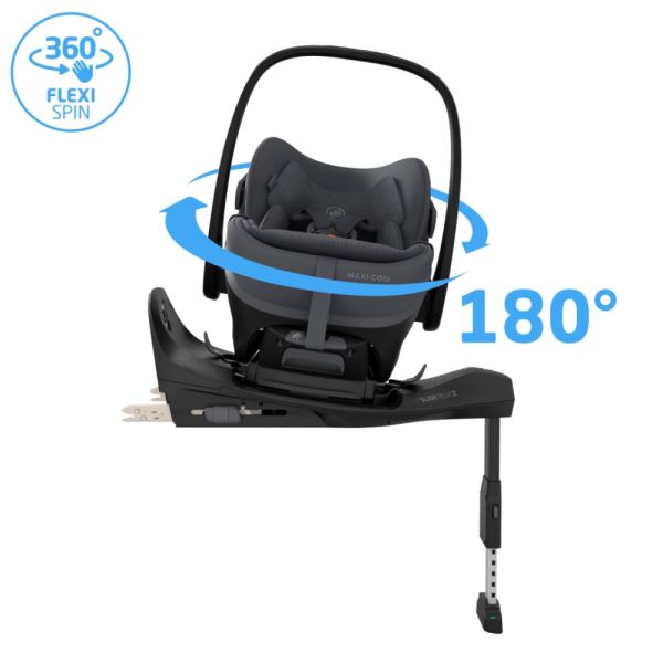 Siege auto Pebble Slide Pro - Moon graphite