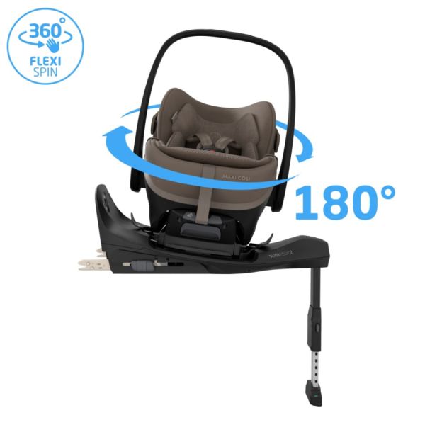 Siege auto Pebble Slide Pro - Oak truffle