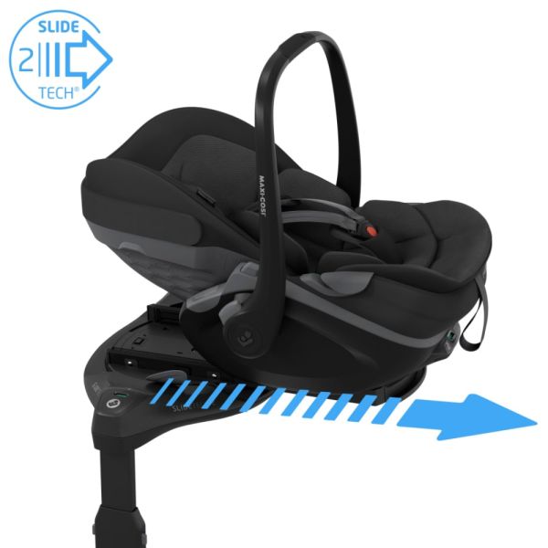 Siege auto Pebble Slide Pro - Onyx Black
