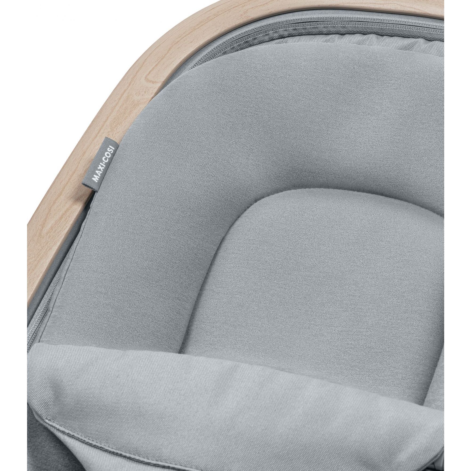 Transat bébé kori eco, avec fonction balancelle gris foncé Maxi Cosi