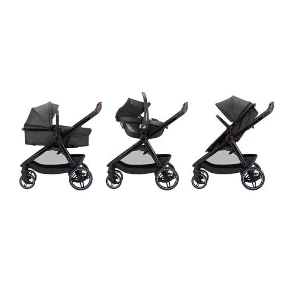 Poussette trio 3 en 1 Zelia S Dark Grey
