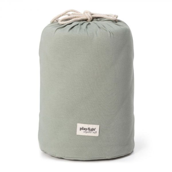 Sac à jouets / tapis d'éveil 2 en 1 en coton Bio Meadow Green