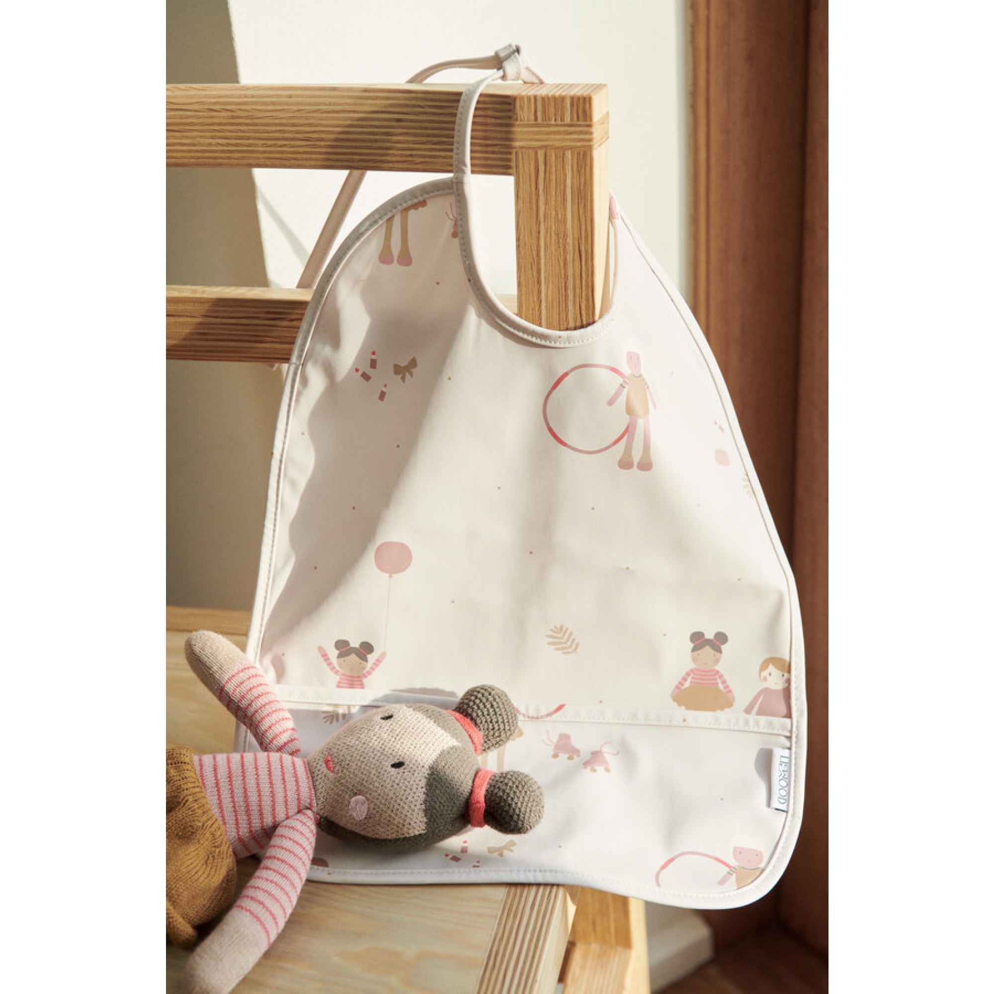 Bavoir Bebe Poupee Sandy Mix Made In Bebe