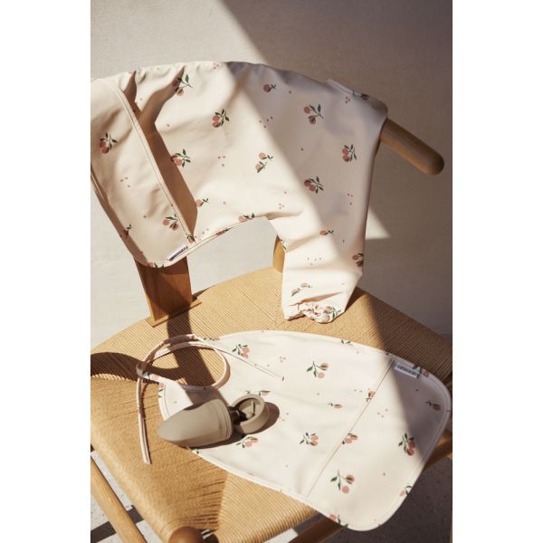 Bavoir bébé Lai Peach Sea shell mix