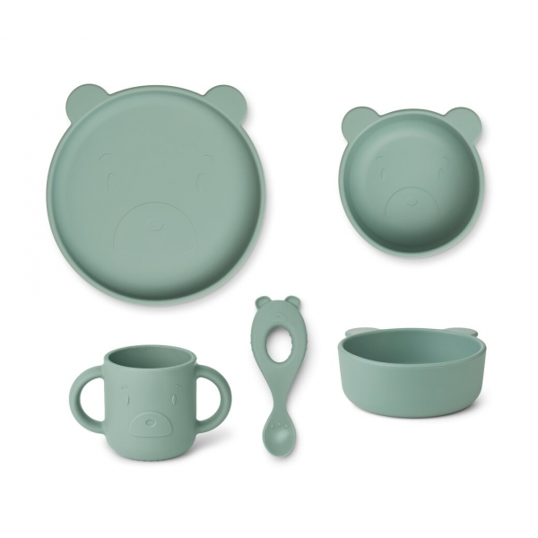 JBørn - Assiette et couverts en silicone  Ensemble de sevrage – JBørn Baby  Products Shop