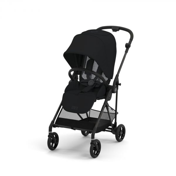Poussette Melio Carbon 3 - Moon Black