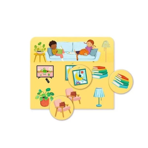 Jeu éducatif Loto Dans la maison
