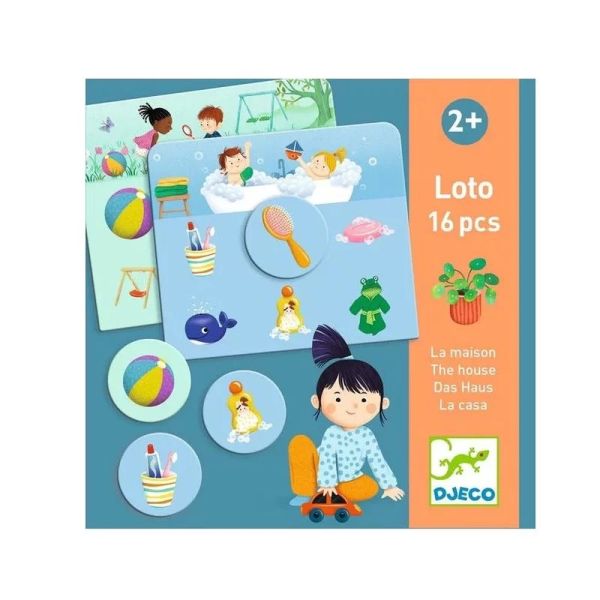 Jeu éducatif Loto Dans la maison