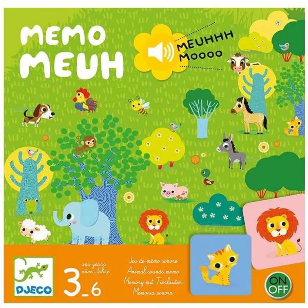 Jeu de mémoire Memo Meuh