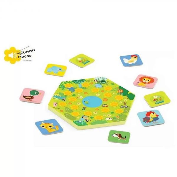 Jeu de mémoire Memo Meuh