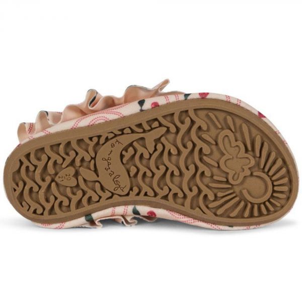 Chaussures de bain enfant à volants Merle - Cherry motifs rose 20-21 cm