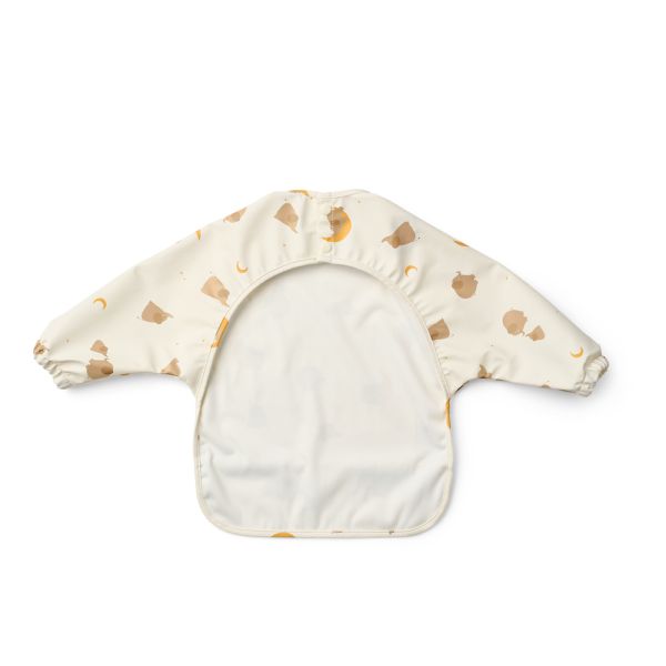Bavoir manches longues Merle Elephant Crème de la crème